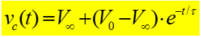 Ecuación V en RC
